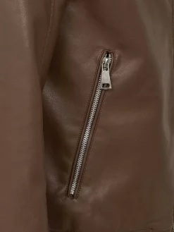 Wam Denim Zomerjassen|Charlie Slim Fit Summer Brown Jassen