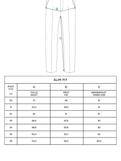 Wam Denim Pantalons|Cullen Beige Pantalon