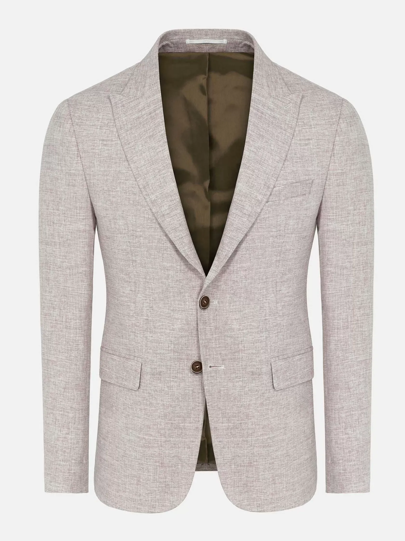 Wam Denim Colberts|Cullen Single Breast Beige Colbert
