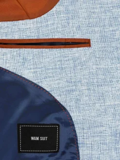 Wam Denim Colberts|Cullen Single Breast Blue Colbert