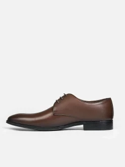 Wam Denim Schoenen|Dark Brown Leather Schoenen