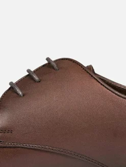 Wam Denim Schoenen|Dark Brown Leather Schoenen