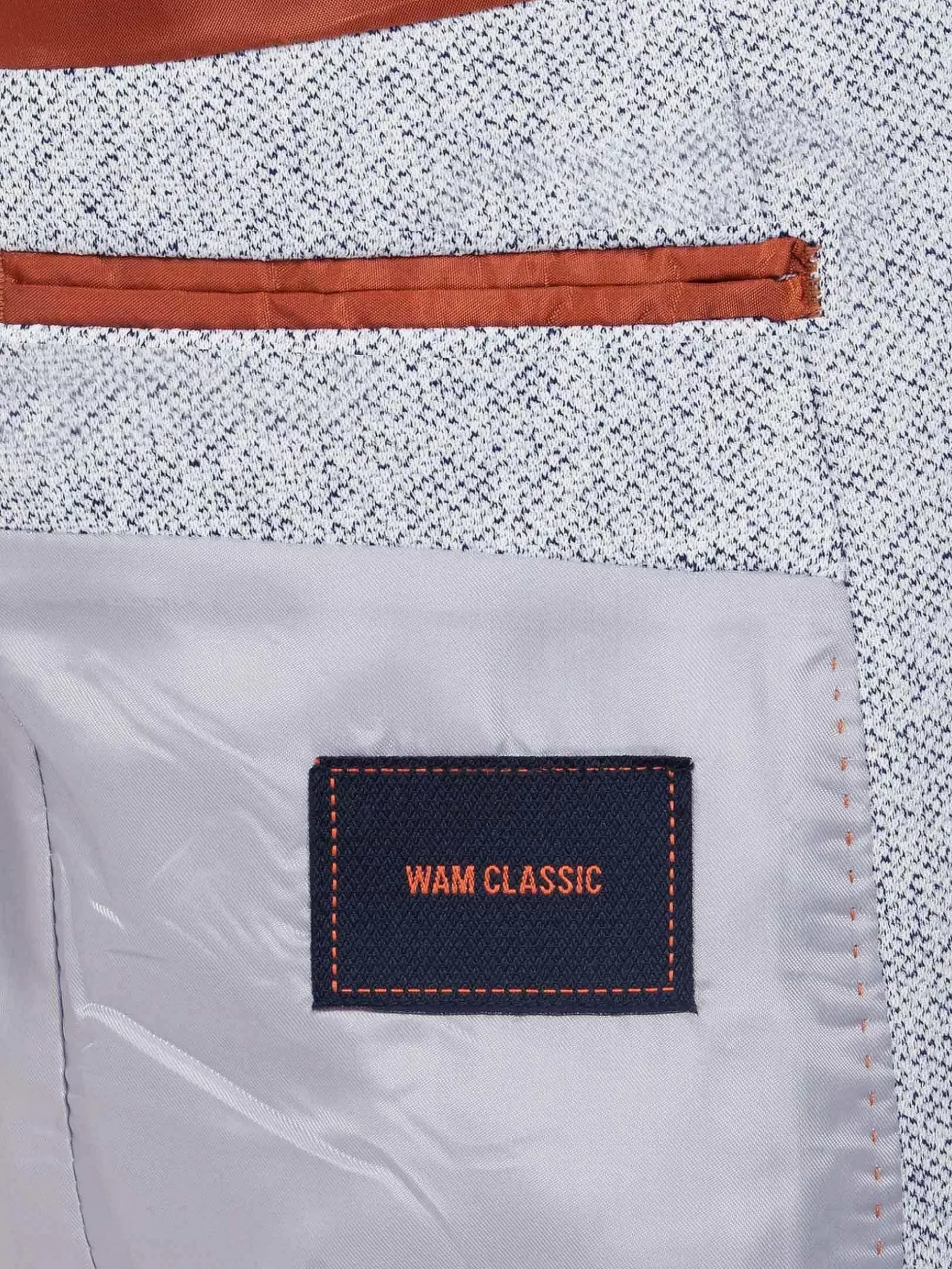 Wam Denim Colberts|Darren Single Breast Navy Colbert