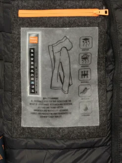 Wam Denim Winterjassen|Dean Modern Fit Winter Anthracite Jassen