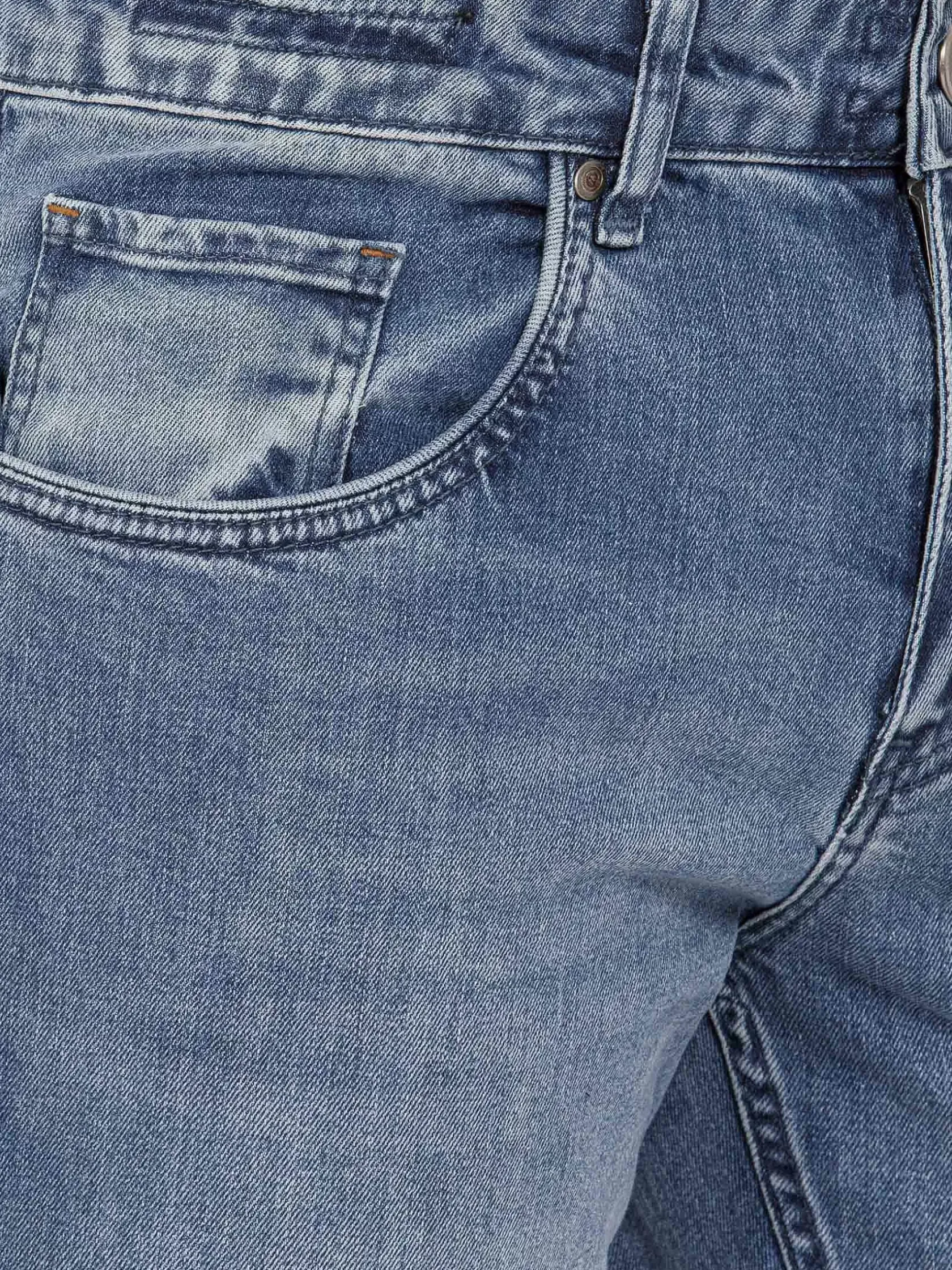 Wam Denim Jeans|Dickinson Tailored Fit Light Navy Jeans