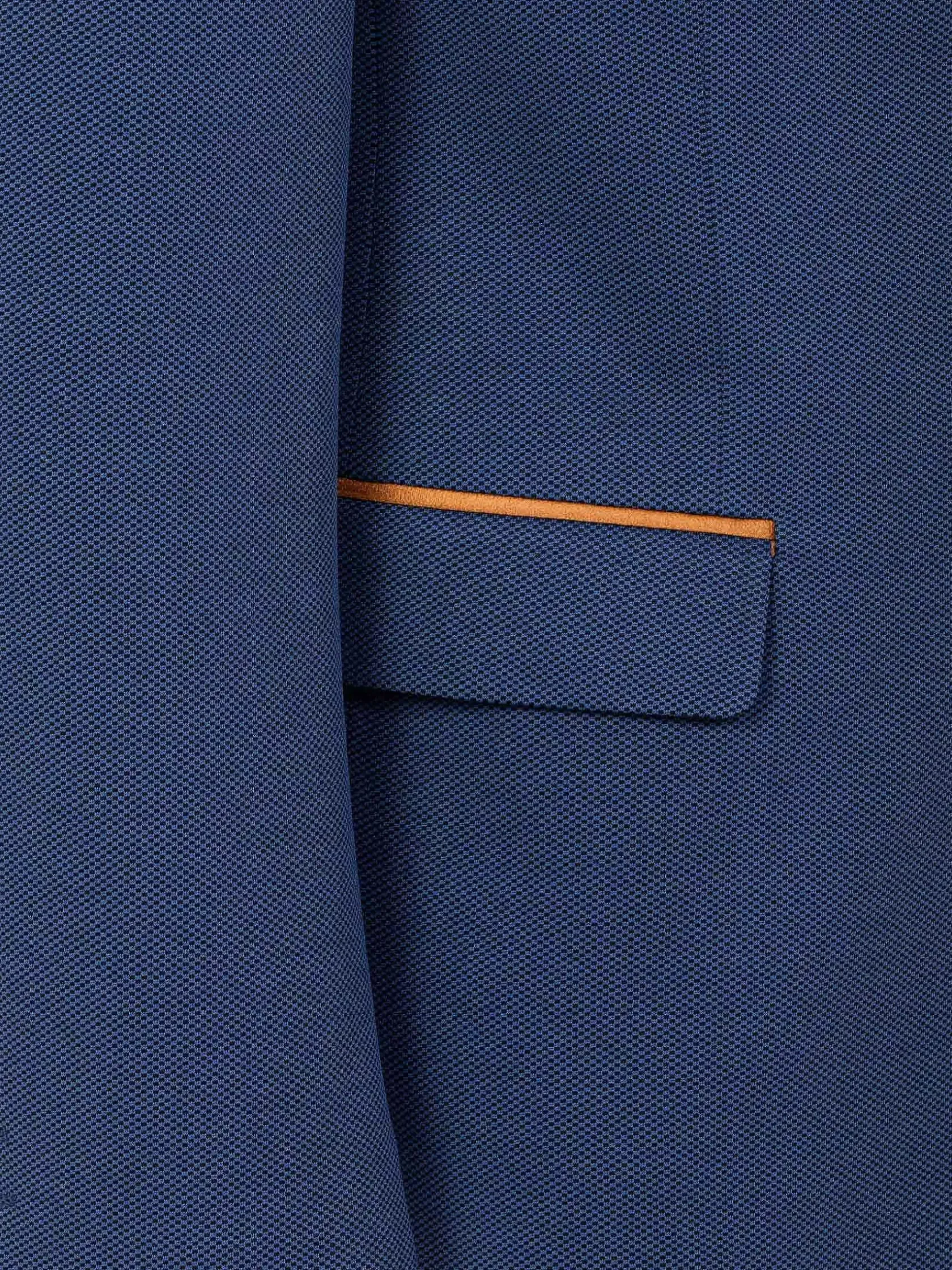 Wam Denim Colberts|Dwayne Notched Lapel Light Navy Colbert