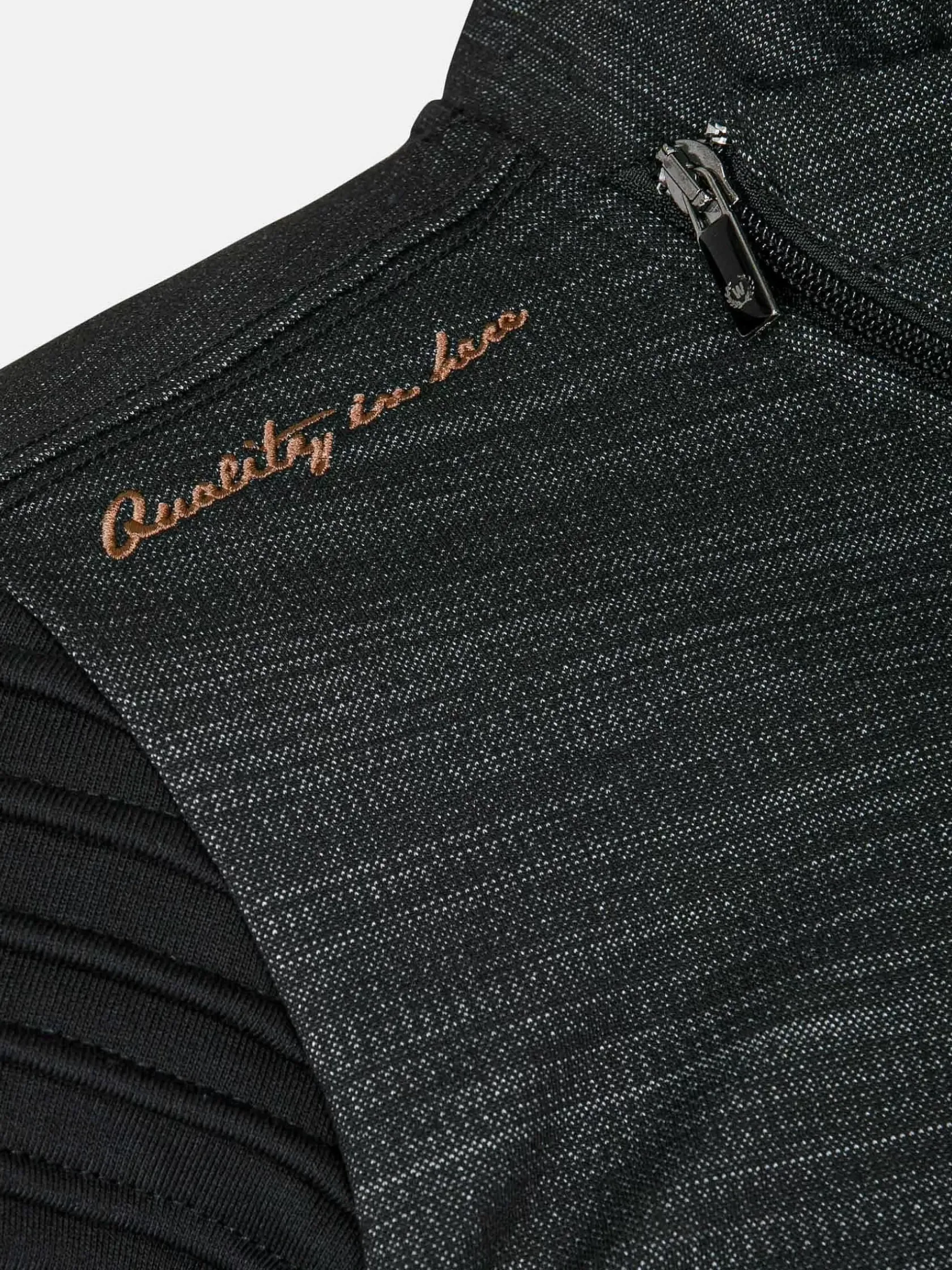 Wam Denim Sweaters|Ember Turtlenecked Black Sweater