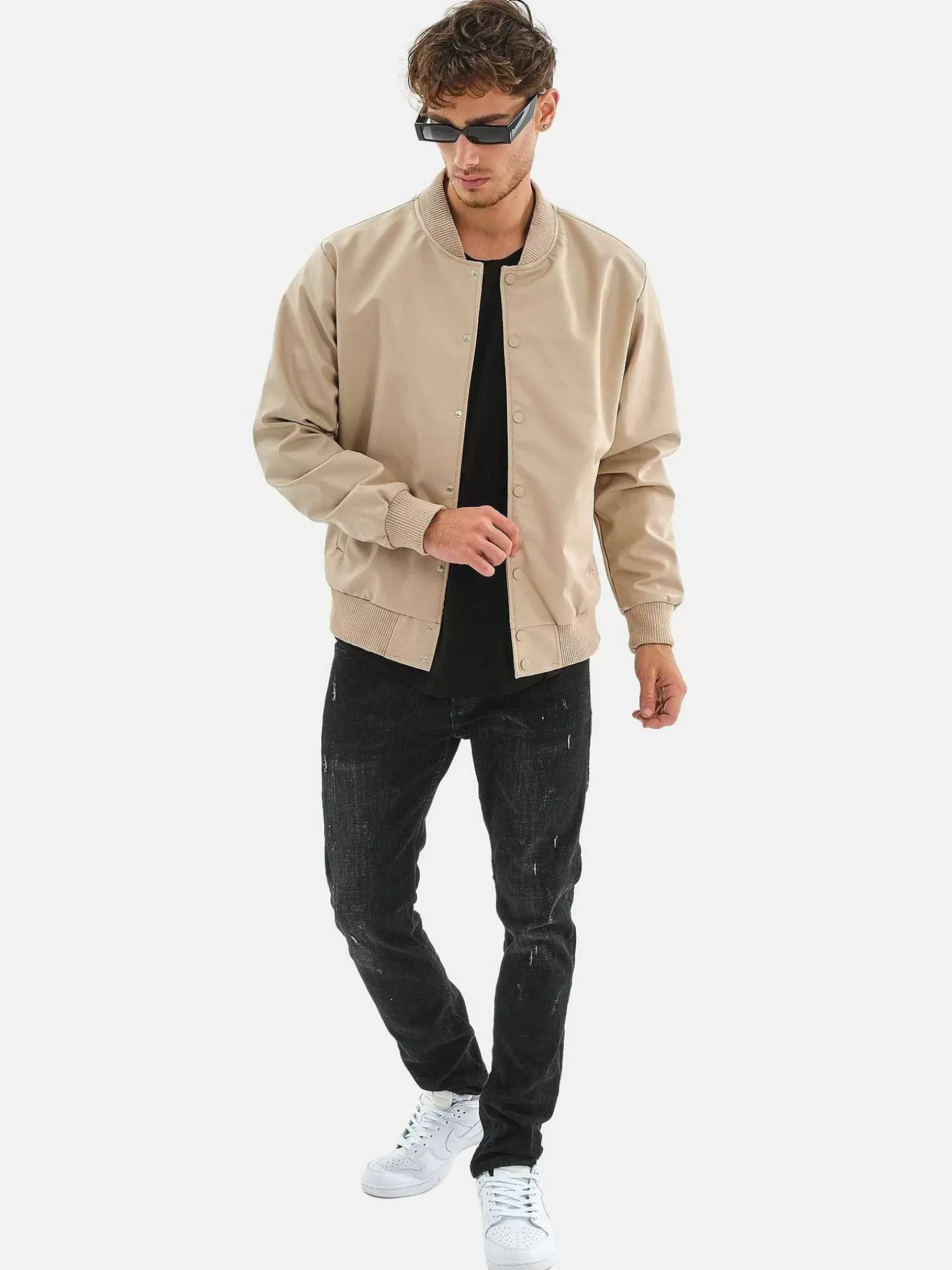 Wam Denim Streetwear|Ermias Beige Jassen