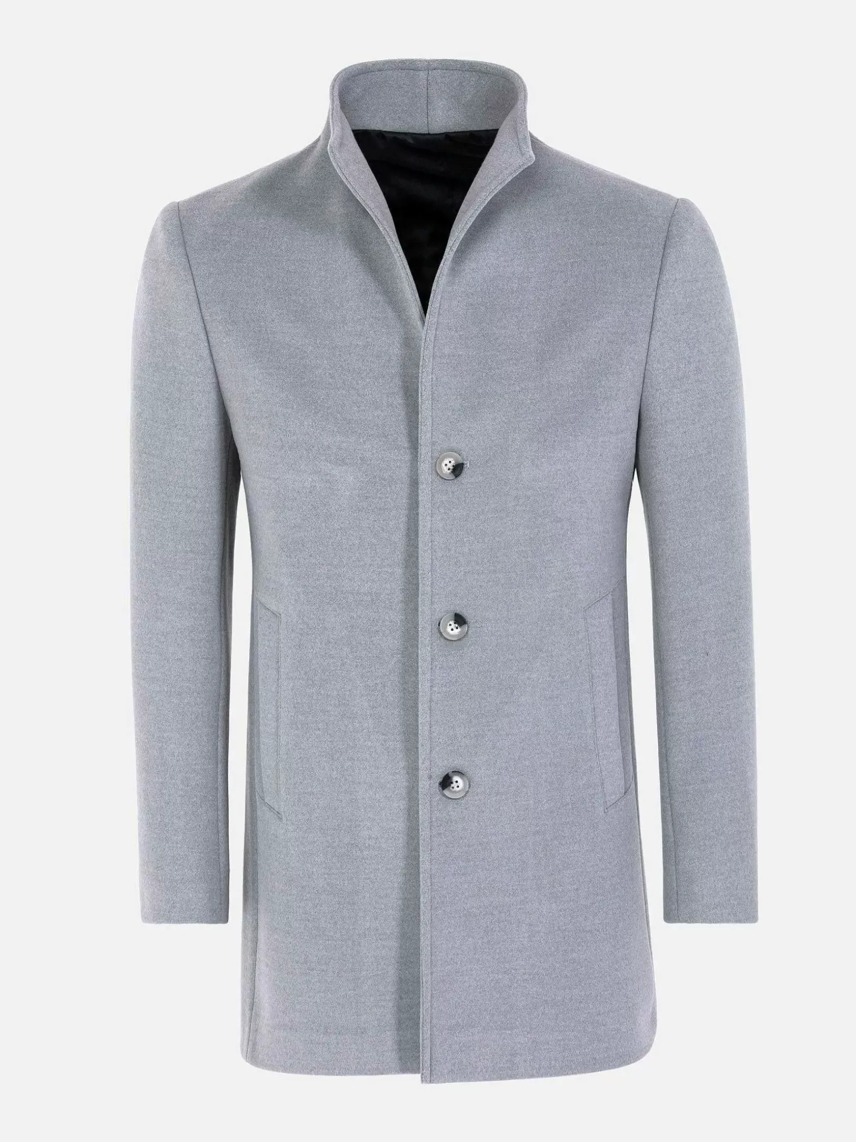 Wam Denim Manteljassen|Franklin Three Button Casual Grey Mantelassen
