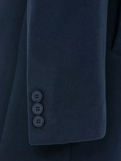 Wam Denim Manteljassen|Franklin Widespread Notch Collar Dark Navy Manteljassen