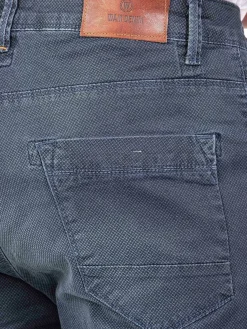 Wam Denim Shorts|Gary Navy Denim Regular Fit Korte Broek
