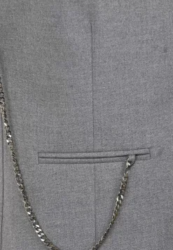 Wam Denim Gilets|Gilet 74113 Albi Grey