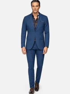 Wam Denim Colberts|Gimont Single Breasted Navy Colbert