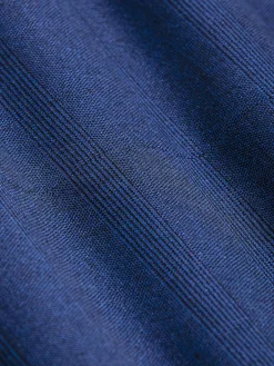 Wam Denim Pantalons|Gimont Slim Fit Navy Pantalon