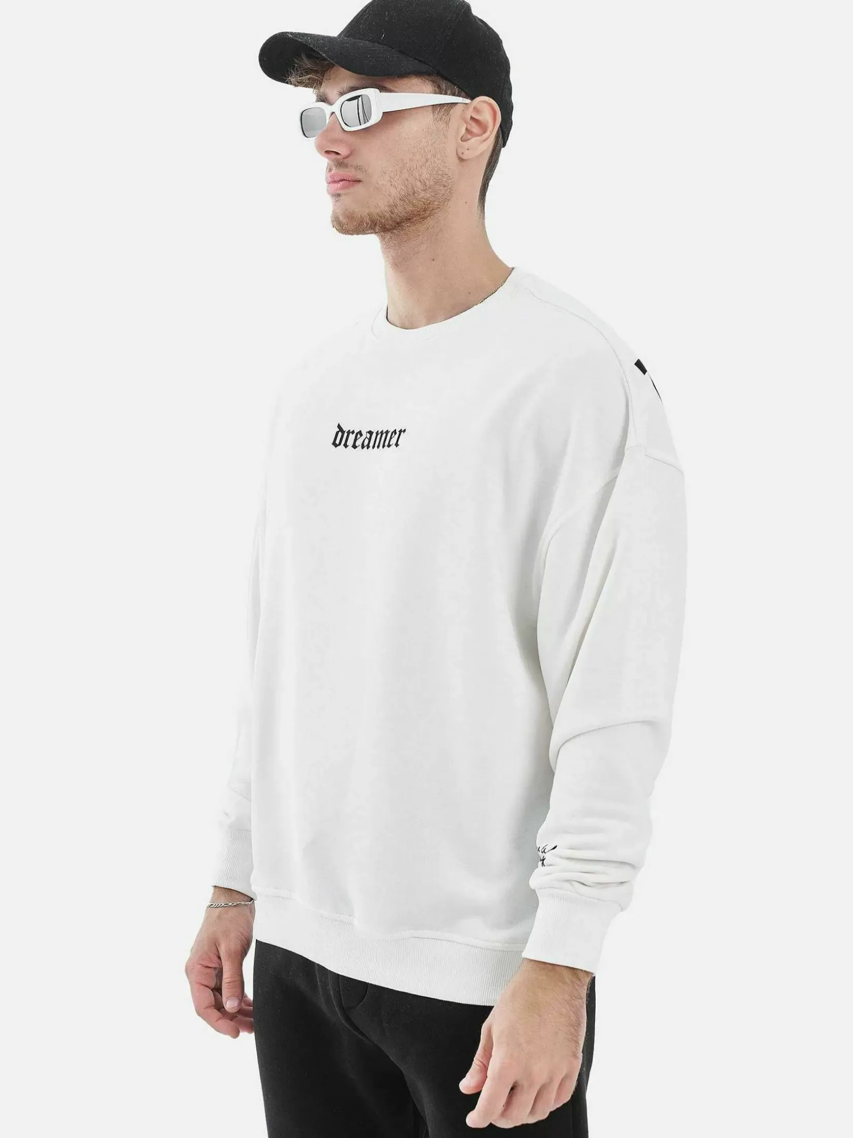 Wam Denim Streetwear|Harley White Sweater
