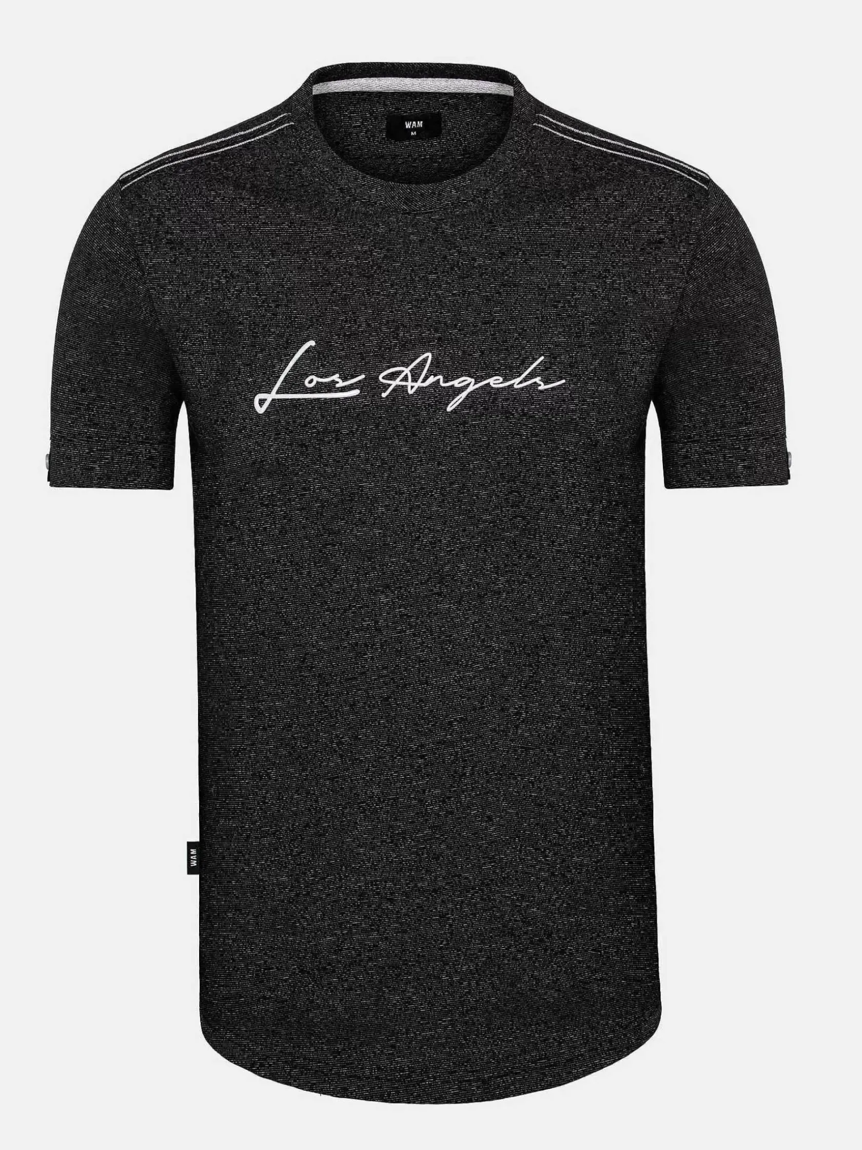 Wam Denim T-Shirts|Hermosa Graphic Black T-Shirt