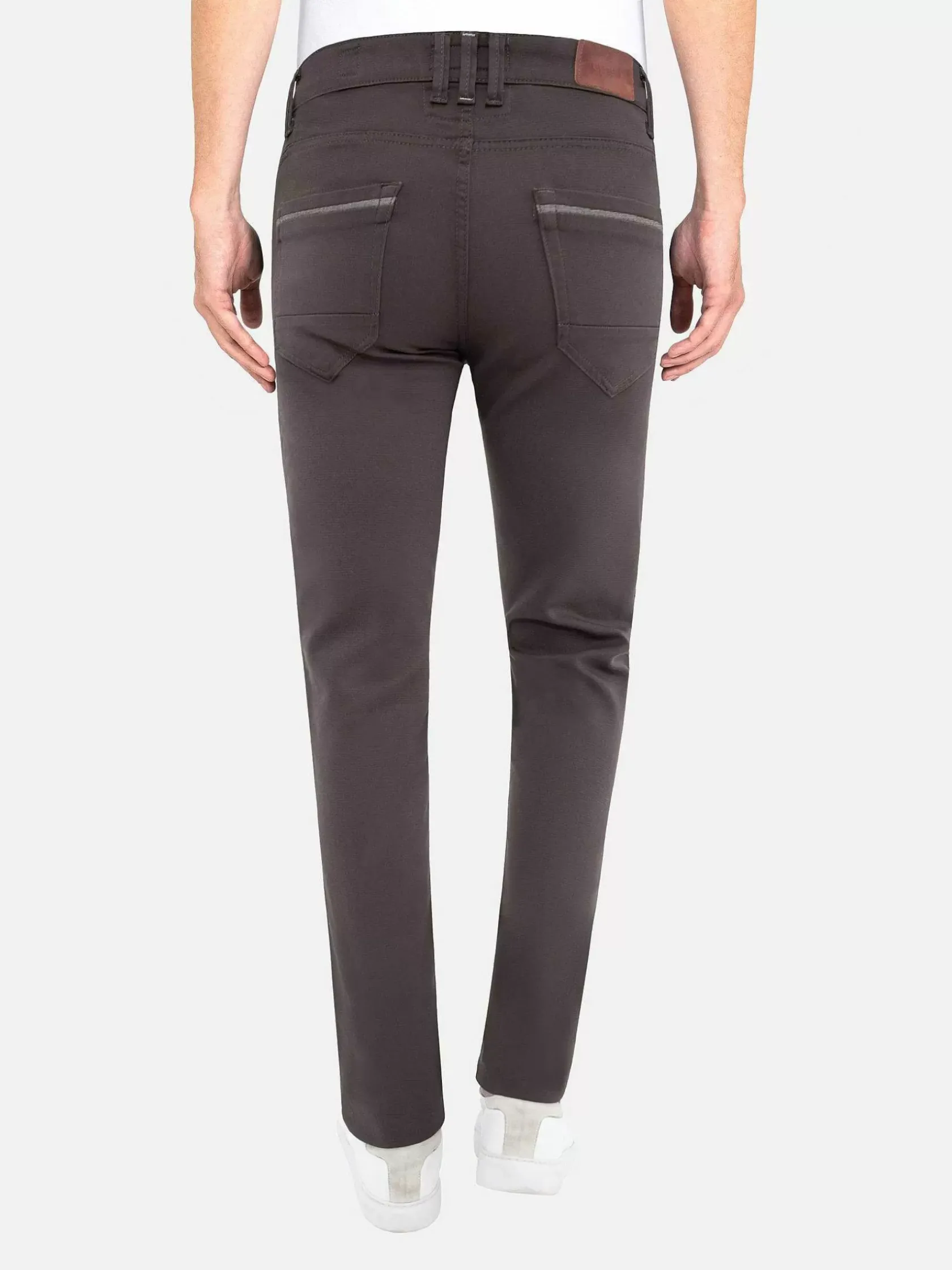 Wam Denim Jeans|Hessen Slim Fit Anthracite Jeans