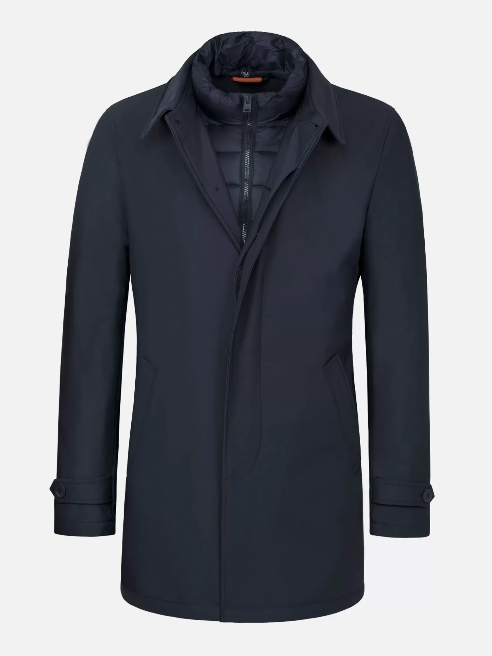 Wam Denim Winterjassen|Hunter Modern Fit Winter Navy Jassen