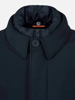 Wam Denim Winterjassen|Hunter Modern Fit Winter Navy Jassen