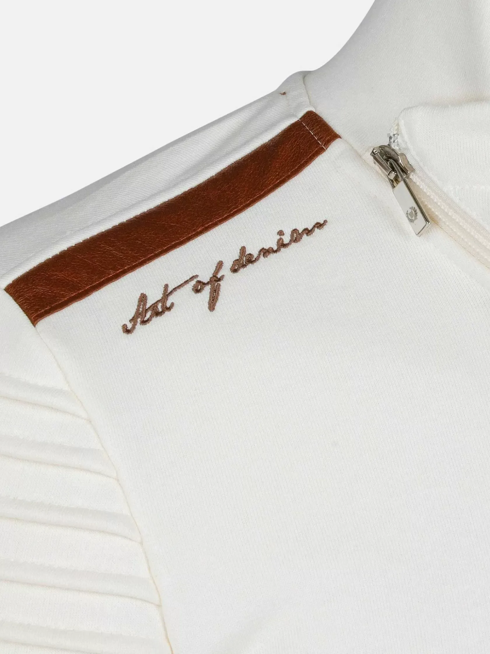 Wam Denim Truien|Jackson Turtlenecked Off-White Truien