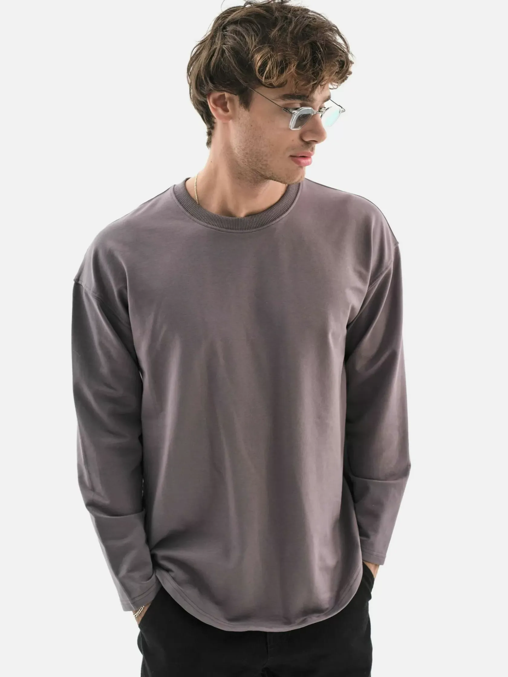 Wam Denim Streetwear|Jakob Grey Sweater