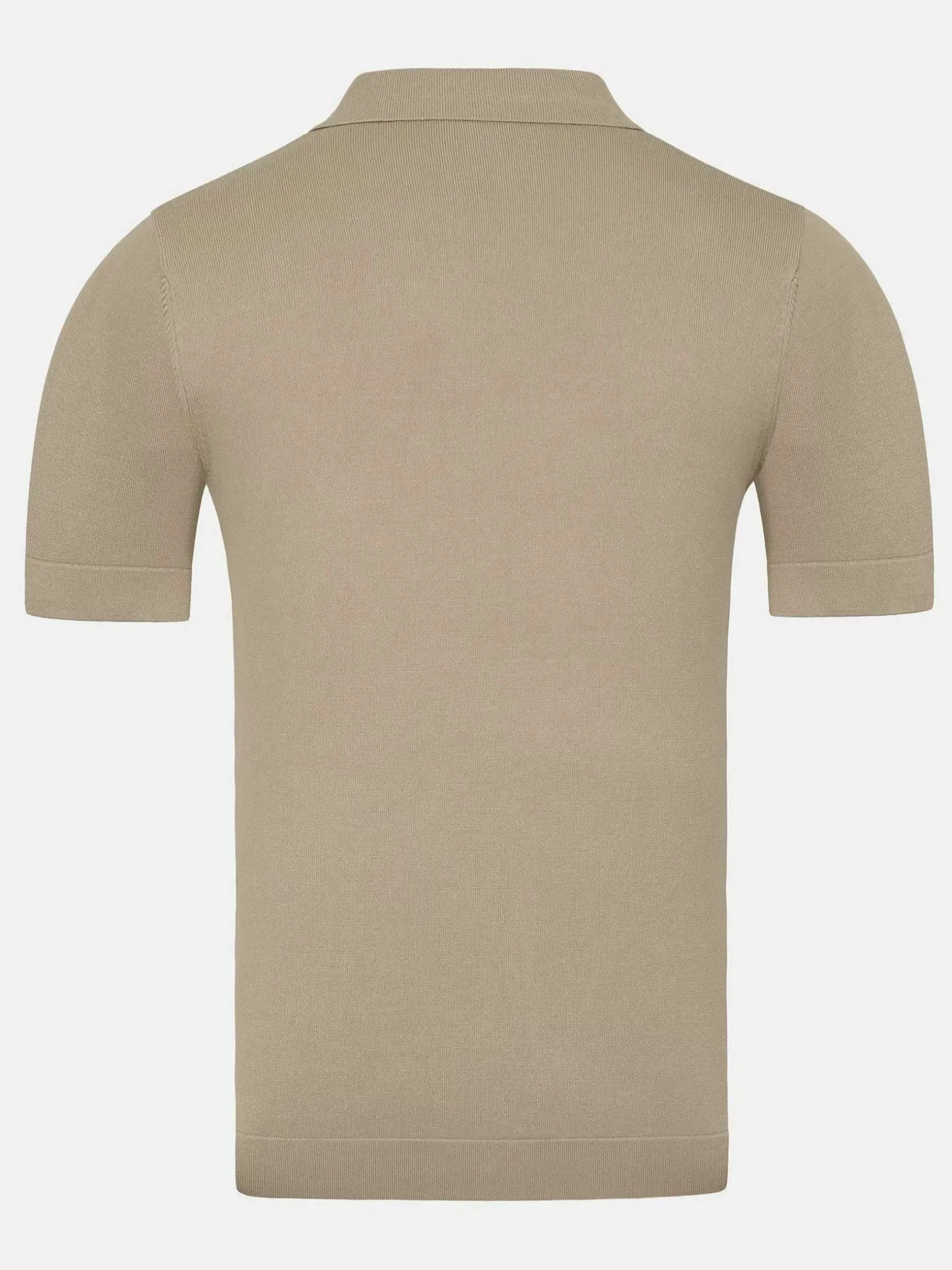 Wam Denim Polo'S|James Full Button-Down Beige Polo