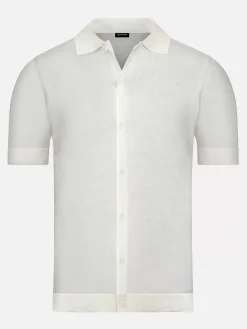 Wam Denim Polo'S|James Full Button-Down White Polo