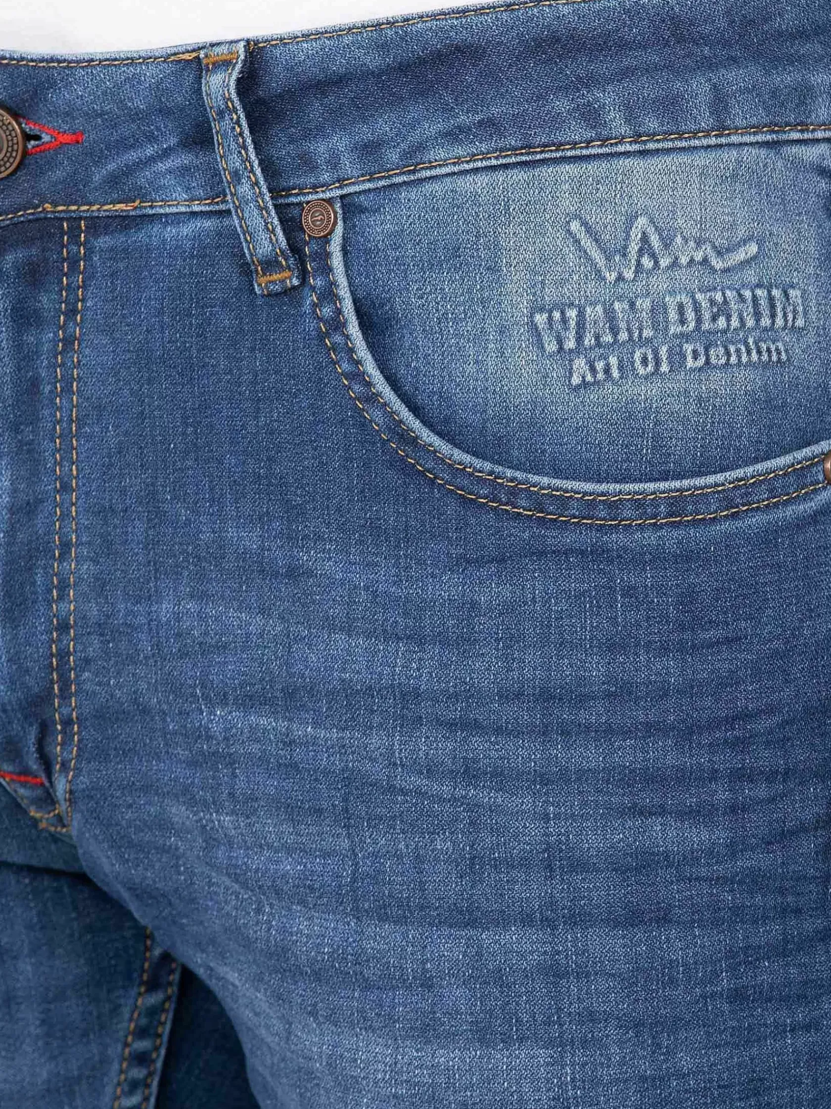 Wam Denim Jeans|Jeans 72318 Clayton Light Navy