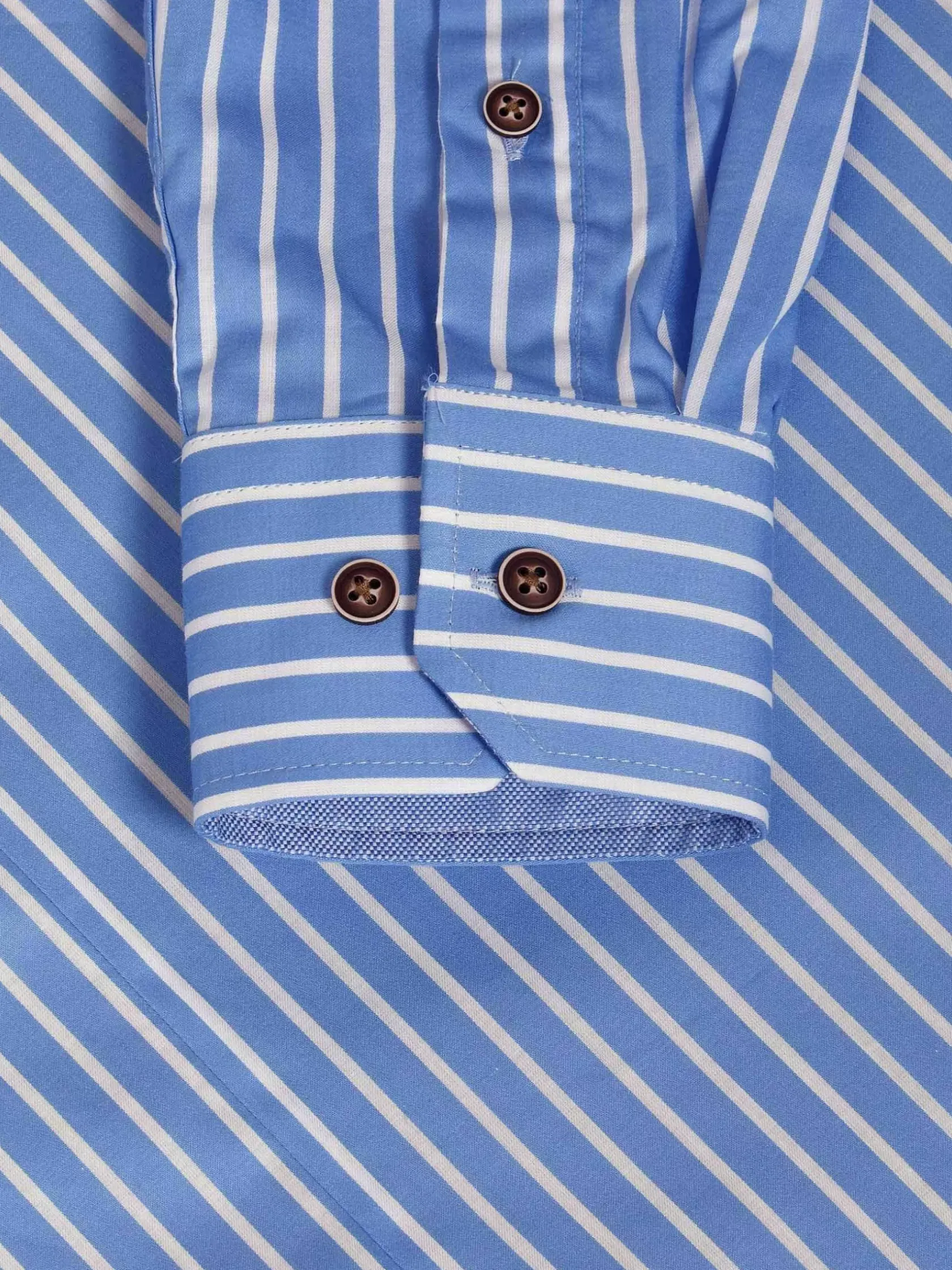 Wam Denim Overhemd Lange Mouwen|Kevin Regular Fit Blue Overhemd