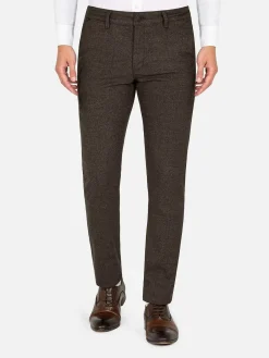 Wam Denim Chino'S|Kingston Straight Leg Brown Chino