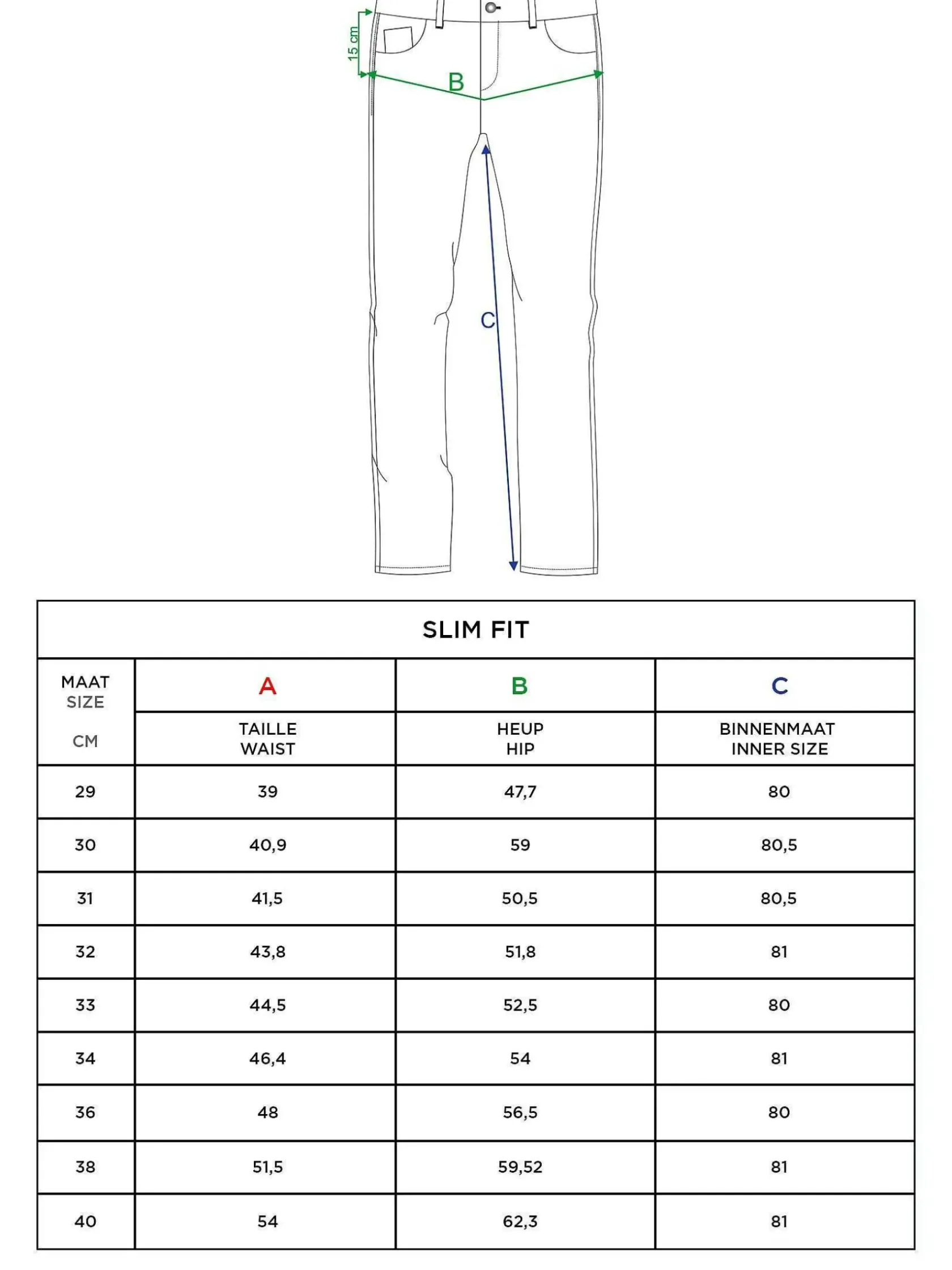 Wam Denim Chino'S|Kingston Straight Leg Navy Chino
