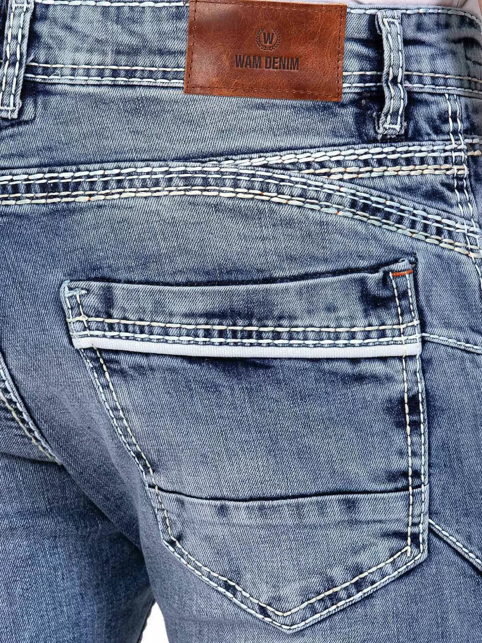 Wam Denim Jeans|Komrij Slim Soft Wash Navy Jeans