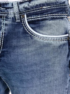 Wam Denim Jeans|Komrij Slim Soft Wash Navy Jeans