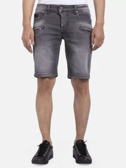 Wam Denim Shorts|Korte Broek 72175 Bendet Grey