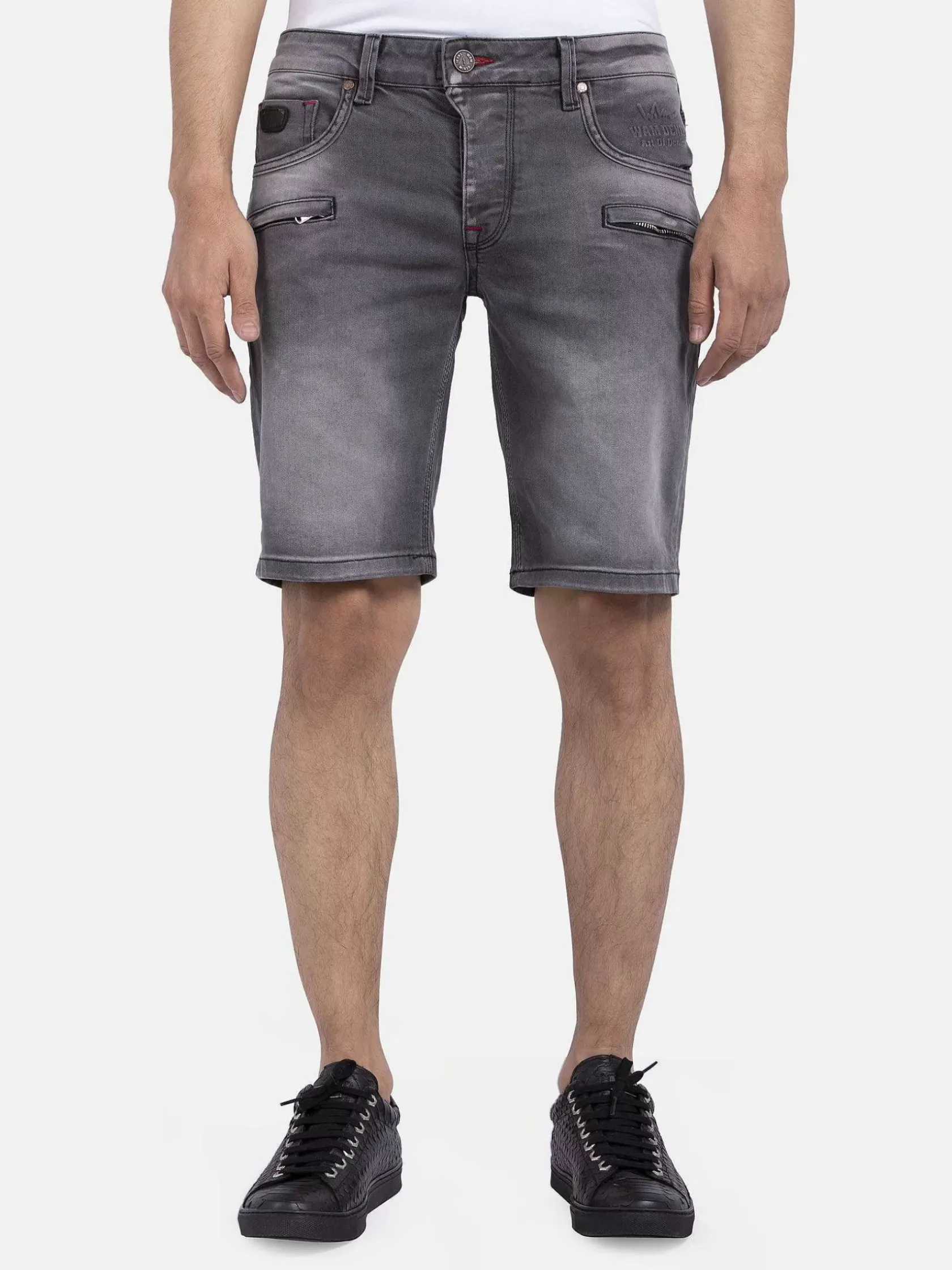 Wam Denim Shorts|Korte Broek 72175 Bendet Grey