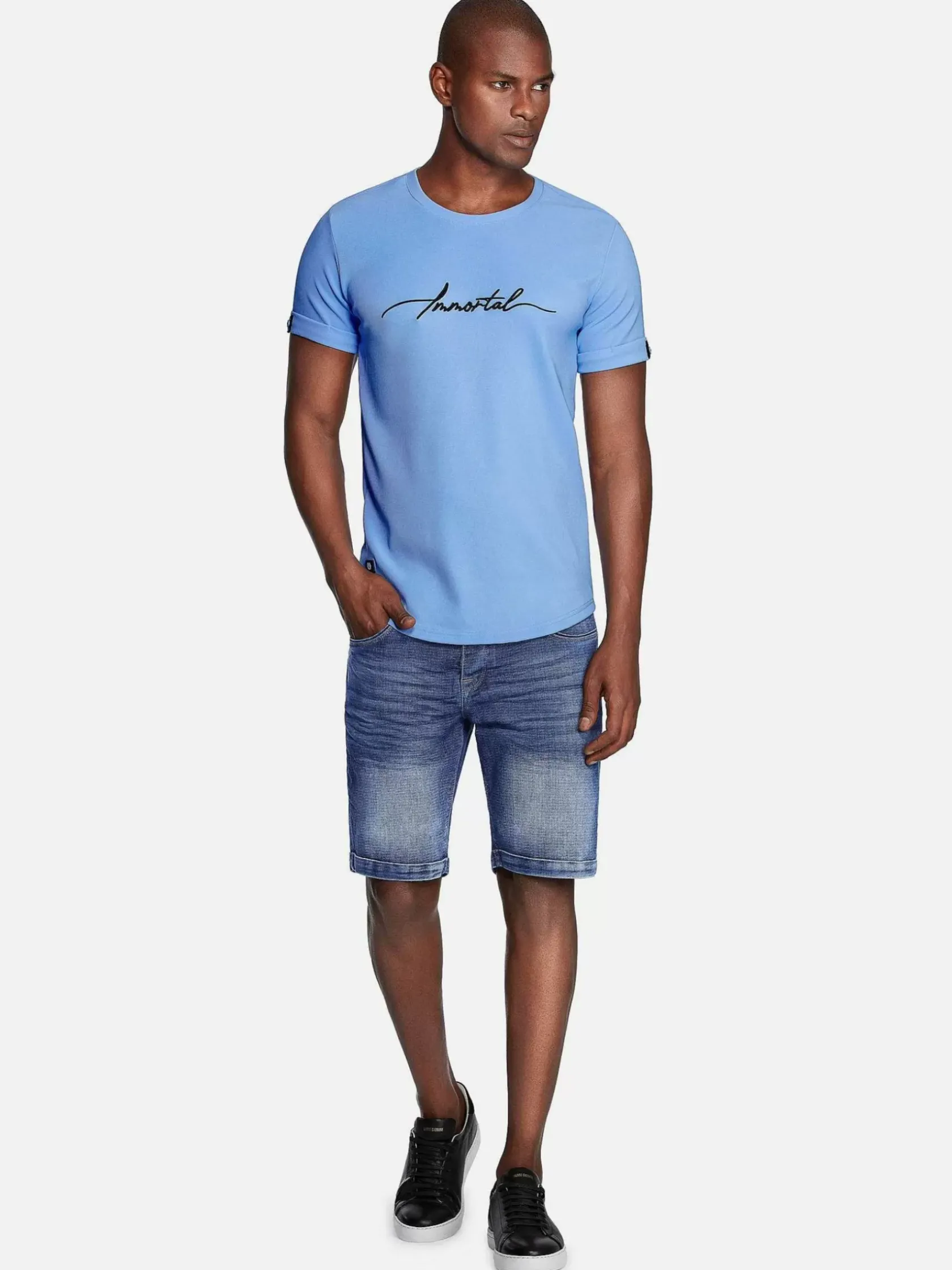 Wam Denim Shorts|Korte Broek 72307 Dury Navy