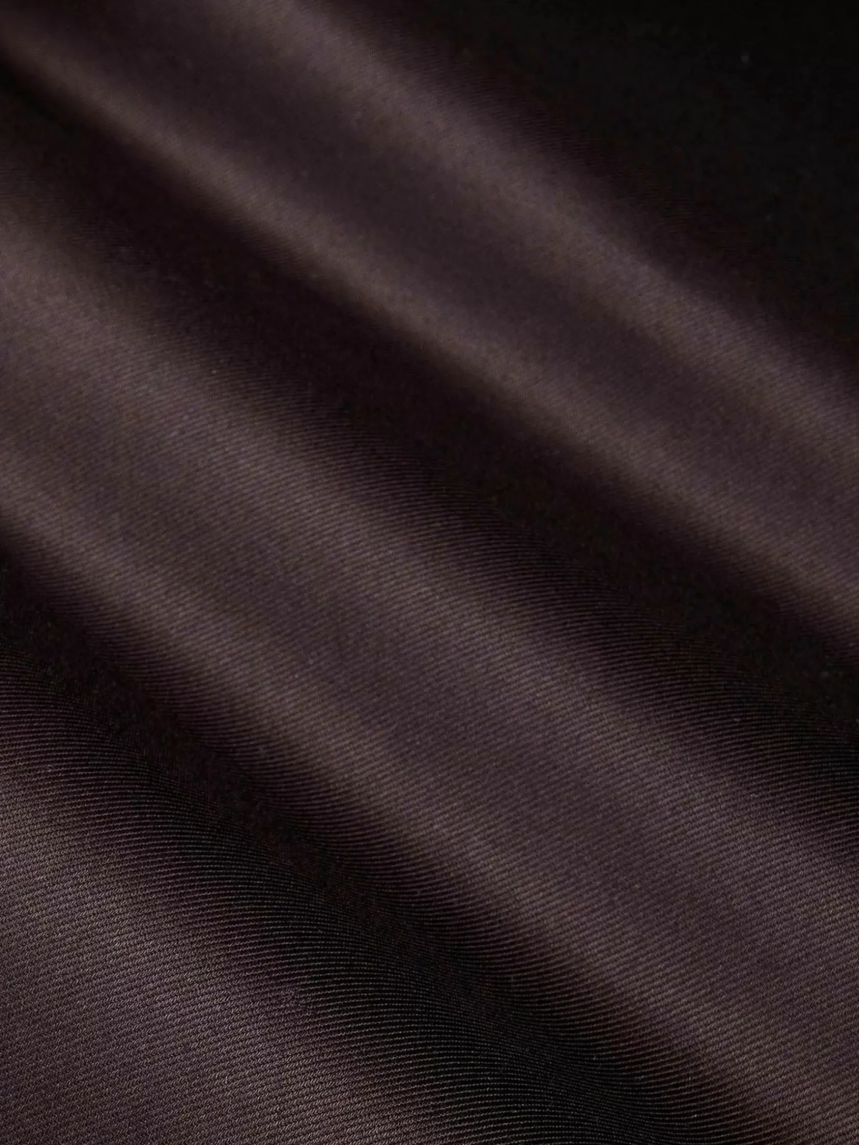 Wam Denim Overhemd Lange Mouwen|Lance Solid Brown Overhemd Lange Mouw