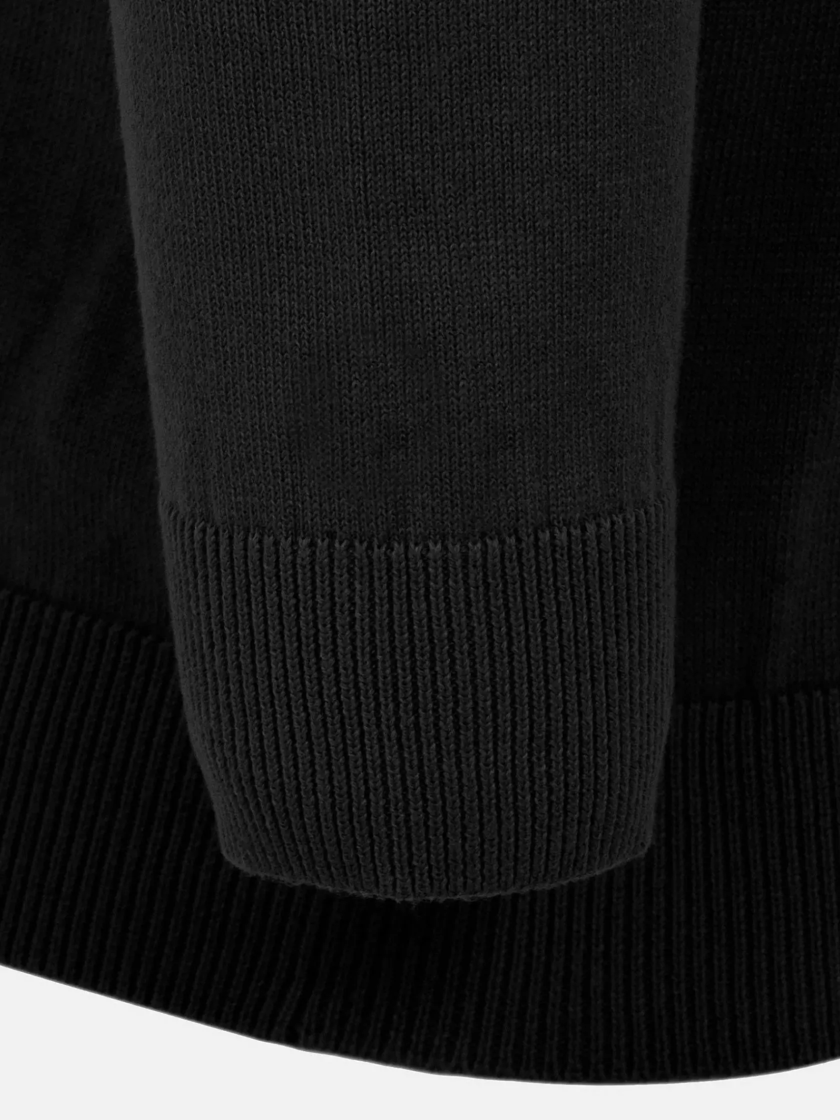 Wam Denim Sweaters|Larry Black Pullover