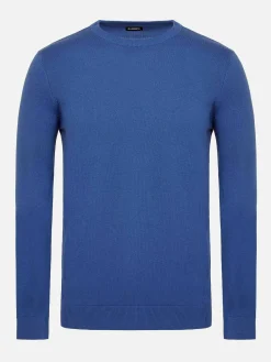 Wam Denim Sweaters|Larry Blue Pullover