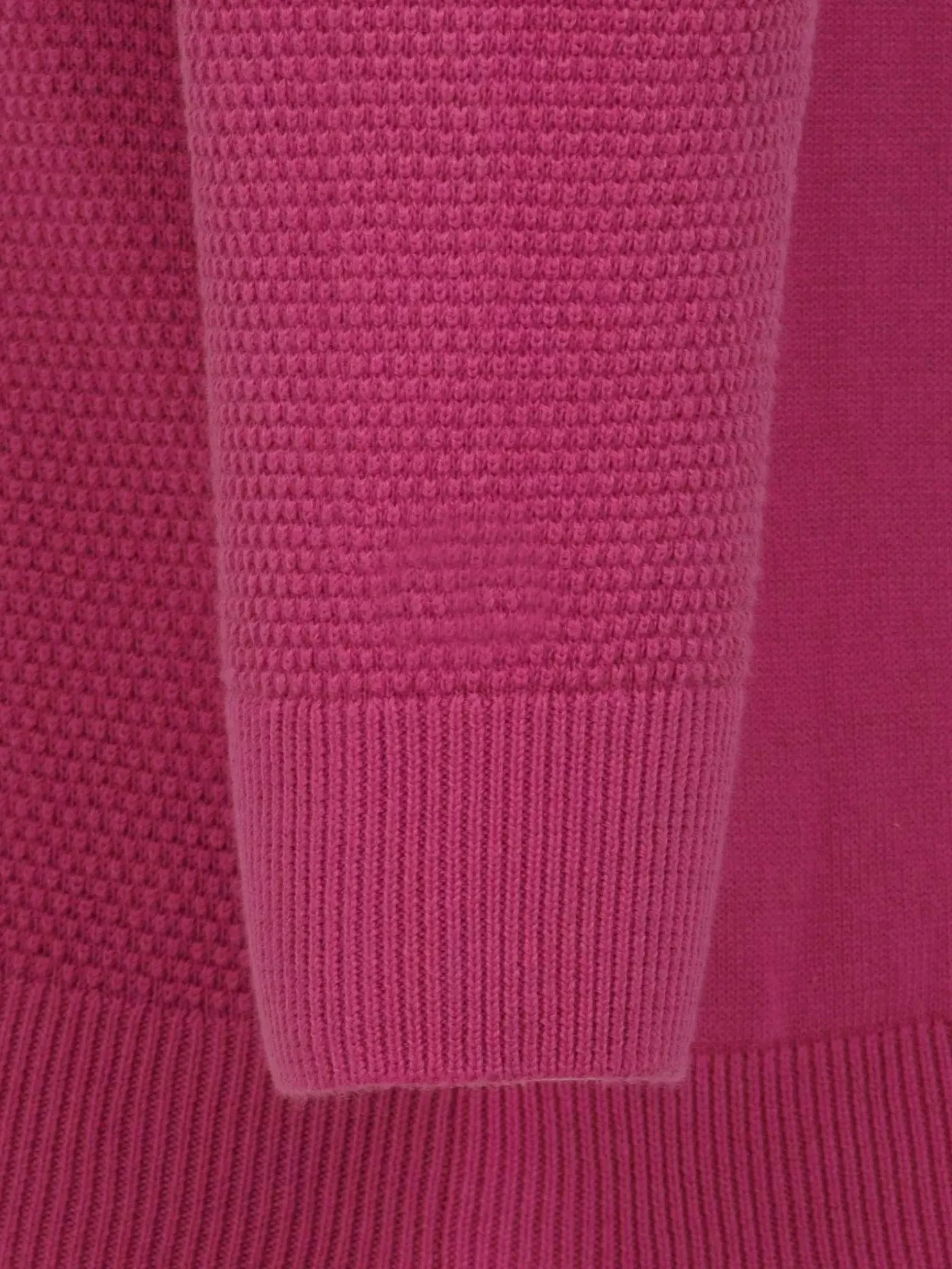 Wam Denim Sweaters|Larry Dark Pink Pullover