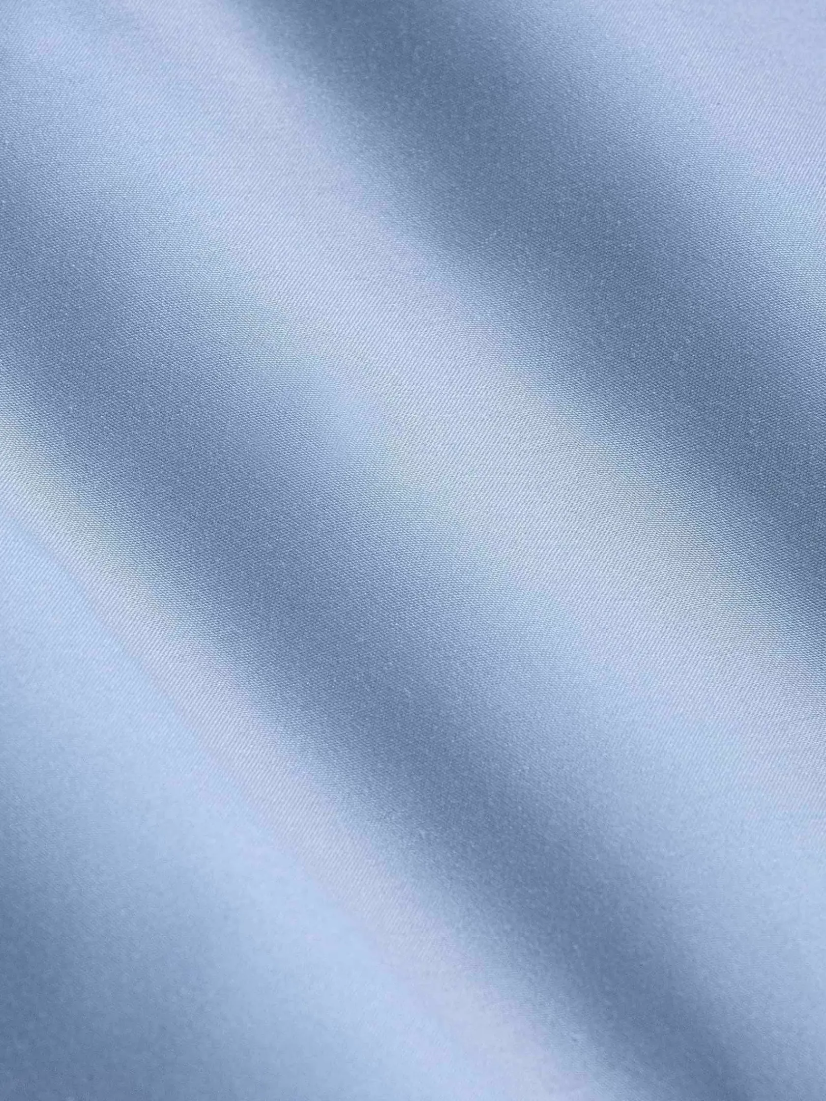Wam Denim Overhemd Lange Mouwen|Leira Solid Light Blue Overhemd Lange Mouw