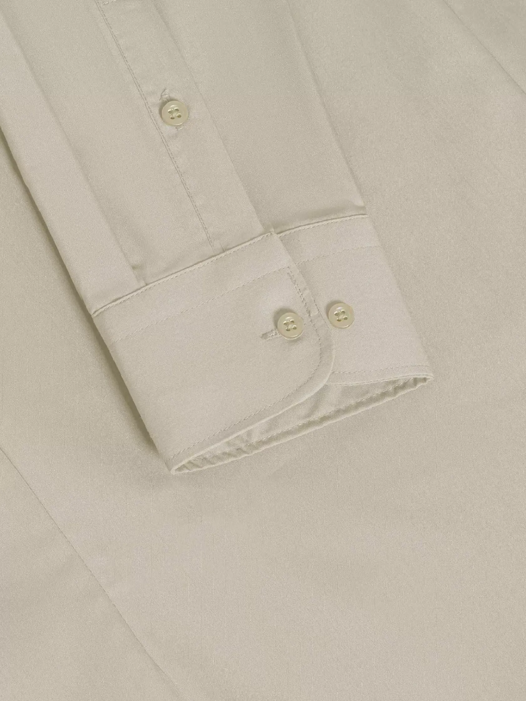Wam Denim Overhemd Lange Mouwen|Leira Solid Off White Overhemd Lange Mouw