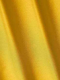 Wam Denim Overhemd Lange Mouwen|Leira Solid Yellow Overhemd Lange Mouw