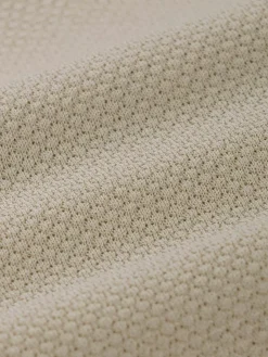 Wam Denim T-Shirts|Lucas Pique Knit Beige T-Shirt