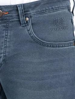 Wam Denim Jeans|Mallem Slim Fit Light Wash Light Navy Jean