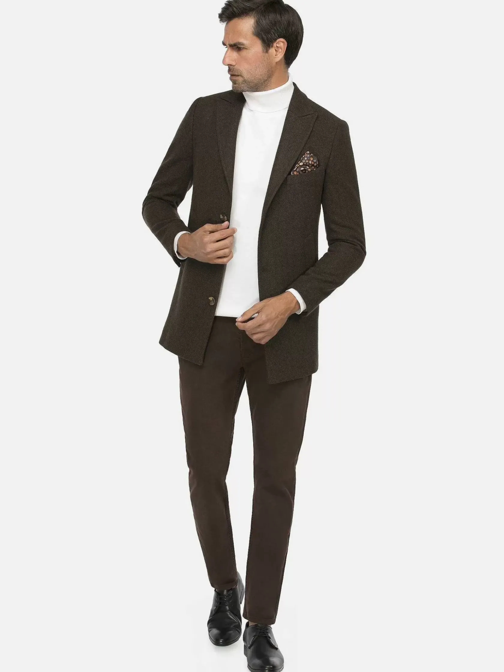 Wam Denim Manteljassen|Manteljassen 71260 Ferras Brown