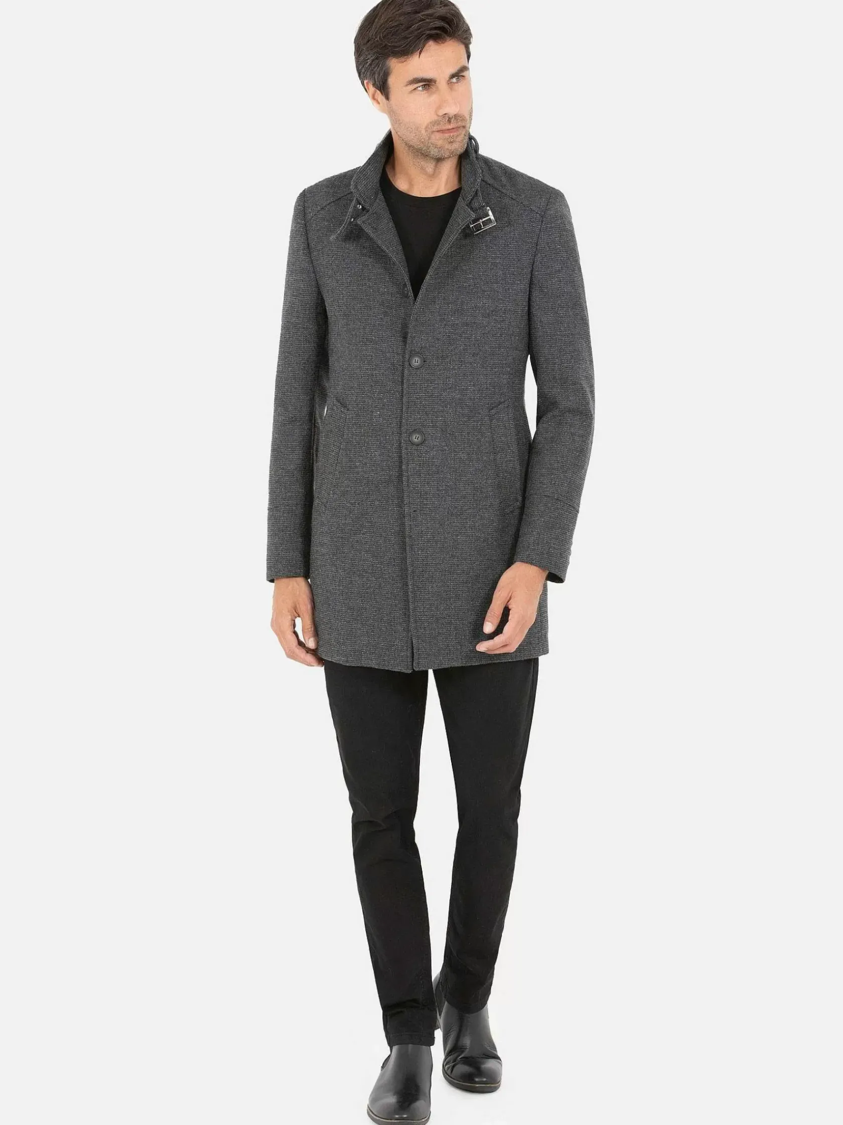 Wam Denim Manteljassen|Manteljassen 71243 Westminster Anthracite