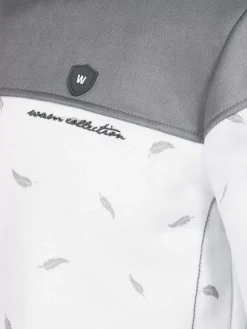 Wam Denim Sweaters|Mariner Ground Floral White Grey Sweater