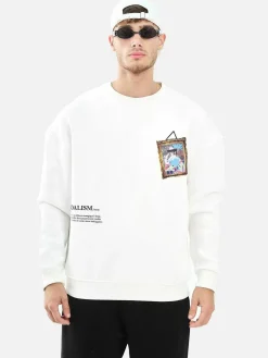 Wam Denim Streetwear|Melvin Off-White Sweater