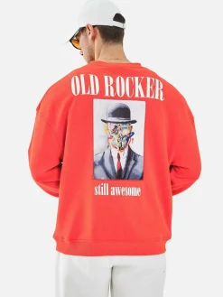 Wam Denim Streetwear|Melvin Red Sweater